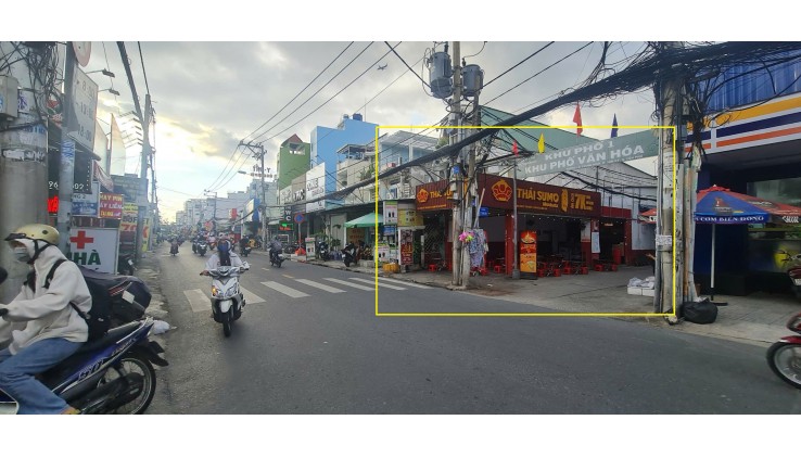 Cho thuê nhà 2 MẶT TIỀN Tân Kỳ Tân Quý 120m2 - KHU ĂN UỐNG -DỊCH VỤ